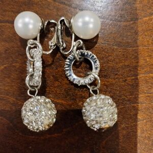 Kenneth Lane clip-on earrings